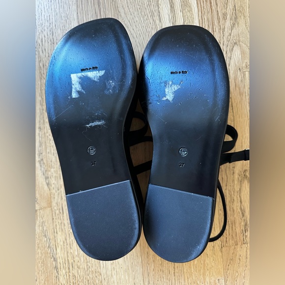 The Row NEW Wedge Platform Satin Sandals size 37 - Picture 8 of 8